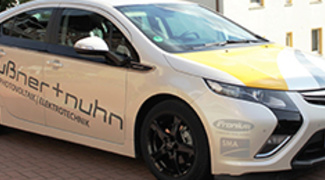 Elektromobilität bei Heußner-Nuhn in Neuenstein